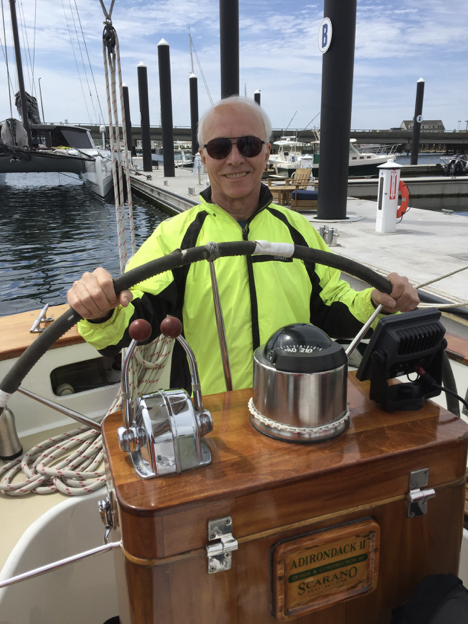 Denny at the Helm